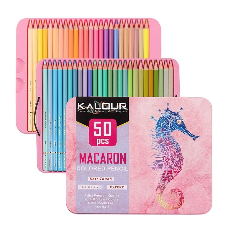 KALOUR 120 Colours Professional Colour Pencil Set Colouring