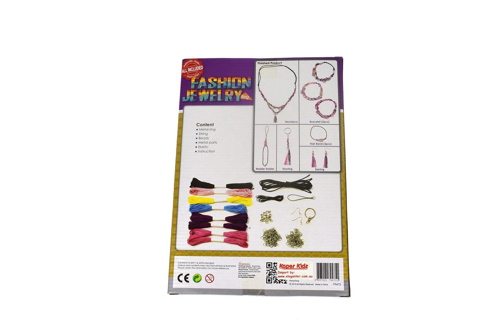 FASHION JEWELRY RING CRAFT KIT 