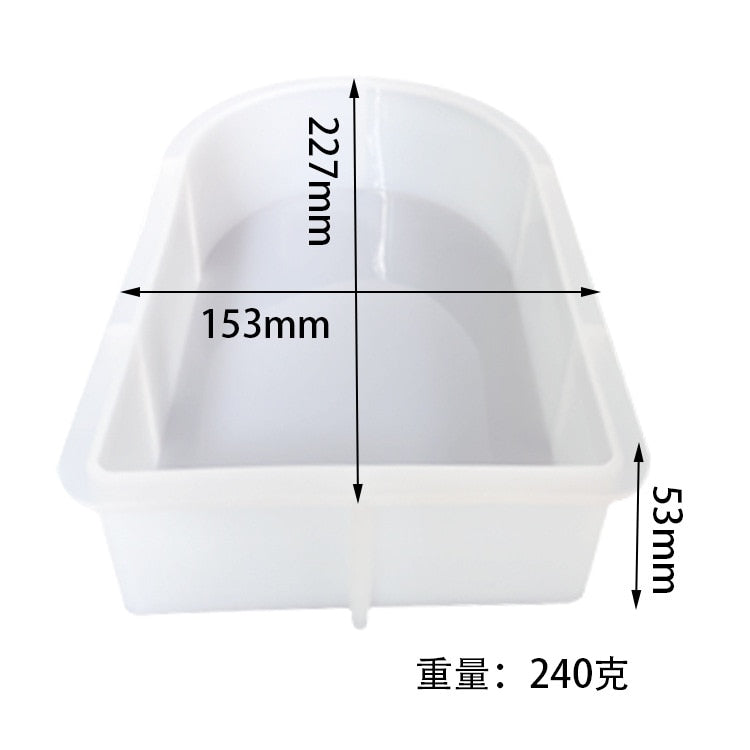 Large Arch Bookend Epoxy Resin Silicone Mould 