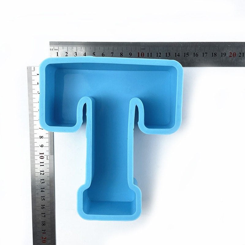 Large Letter & Number Silicone Moulds Resin Mould