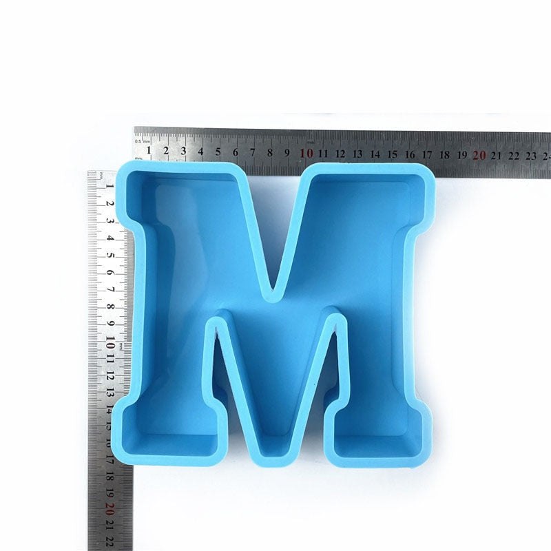 Large Letter & Number Silicone Moulds Resin Mould