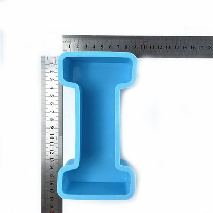 Large Letter & Number Silicone Moulds Resin Mould