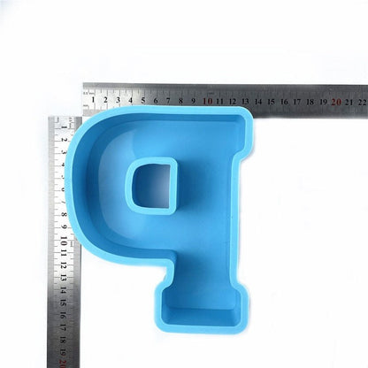 Large Letter & Number Silicone Moulds Resin Mould