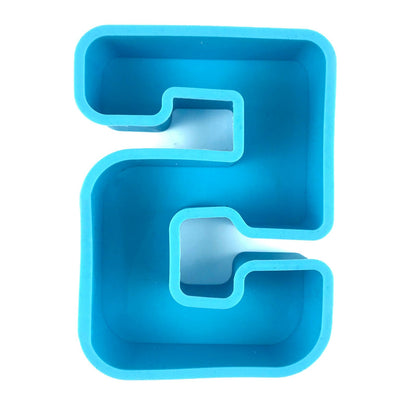 Large Letter & Number Silicone Moulds Resin Mould