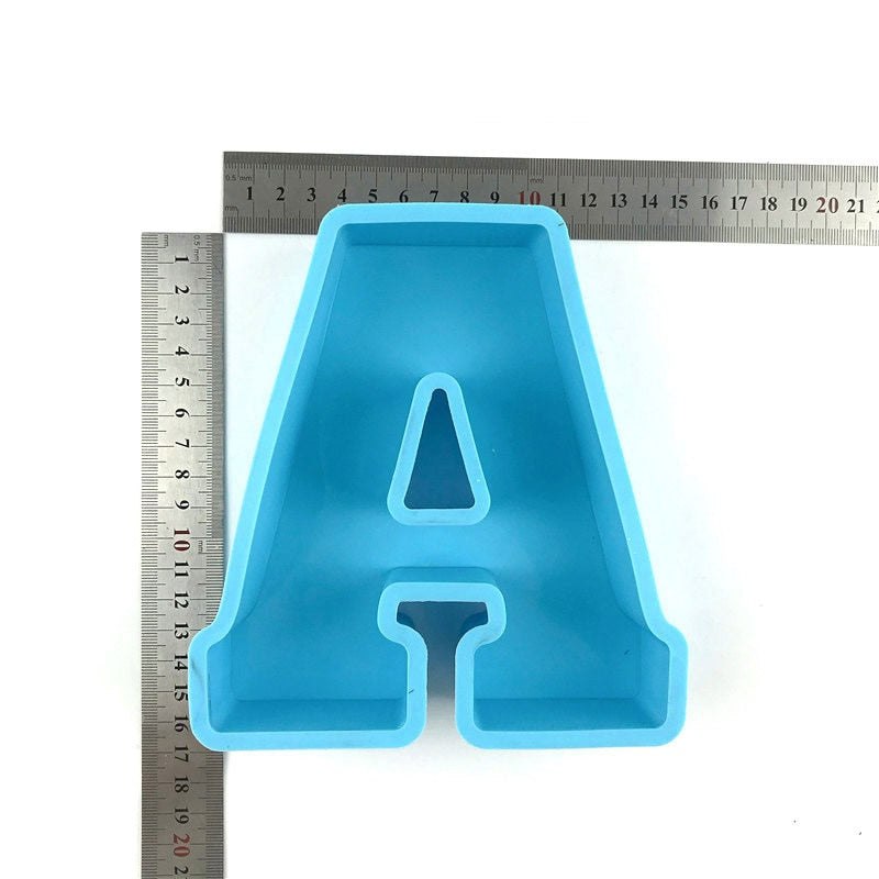 Large Letter & Number Silicone Moulds Resin Mould