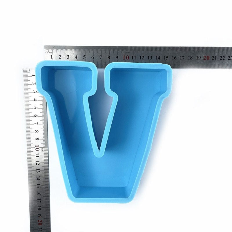 Large Letter & Number Silicone Moulds Resin Mould