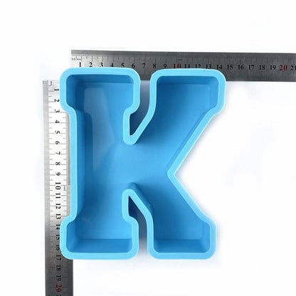 Large Letter & Number Silicone Moulds Resin Mould