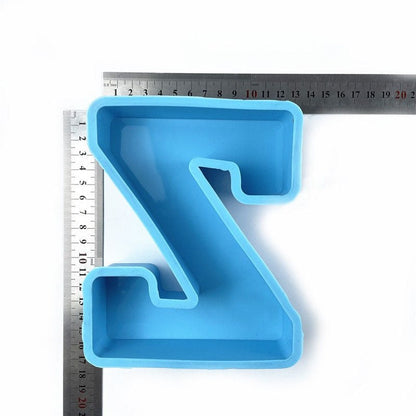 Large Letter & Number Silicone Moulds Resin Mould