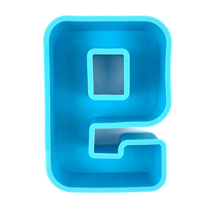 Large Letter & Number Silicone Moulds Resin Mould