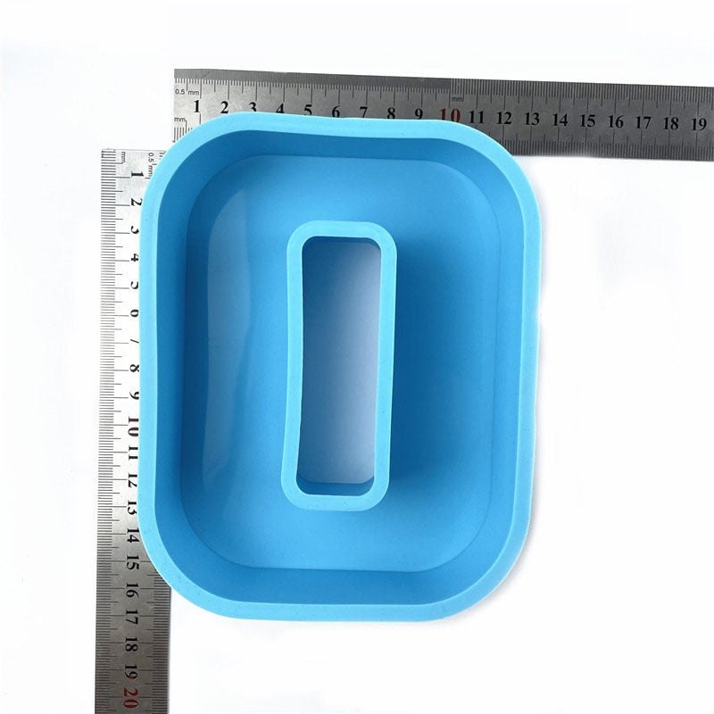 Large Letter & Number Silicone Moulds Resin Mould