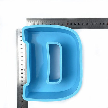 Large Letter & Number Silicone Moulds Resin Mould