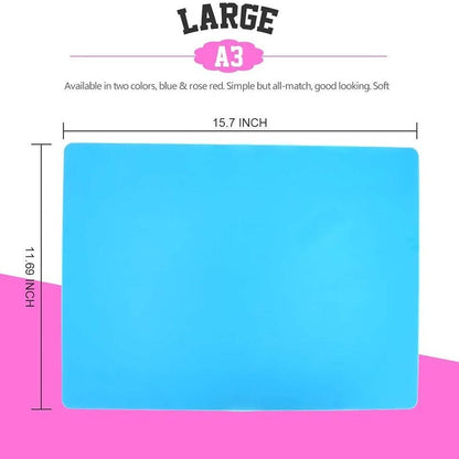 Large Premium Multipurpose Silicone Craft Placemat Resin Moulds