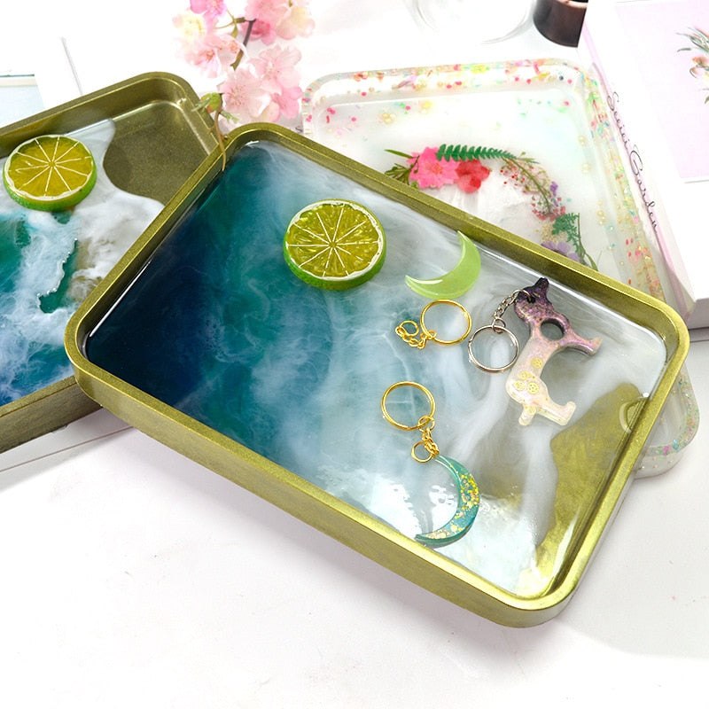 Large Serving Tray Epoxy Resin Silicone Mould Resin Mould