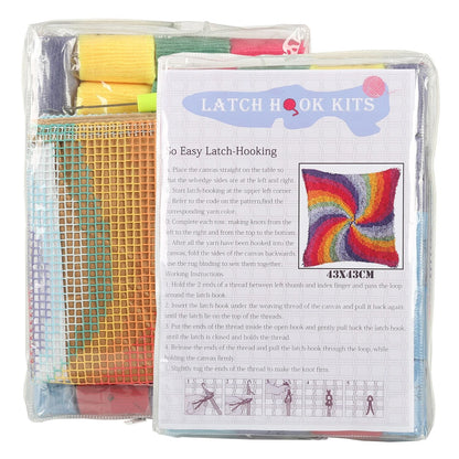 Latch Hook Pillow Making Kit - Puppy Dog