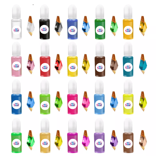 MAD 20 Colour Acrylic Ink Dye Kit Resin