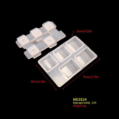 Mechanical Computer Keyboard Silicone Moulds Resin Mould