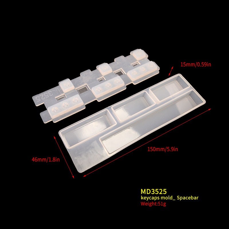 Mechanical Computer Keyboard Silicone Moulds Resin Mould