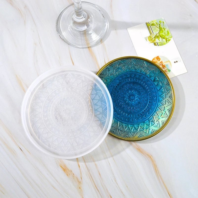 Mix Match Epoxy Resin Silcone Mould Coaster Storage Sets 