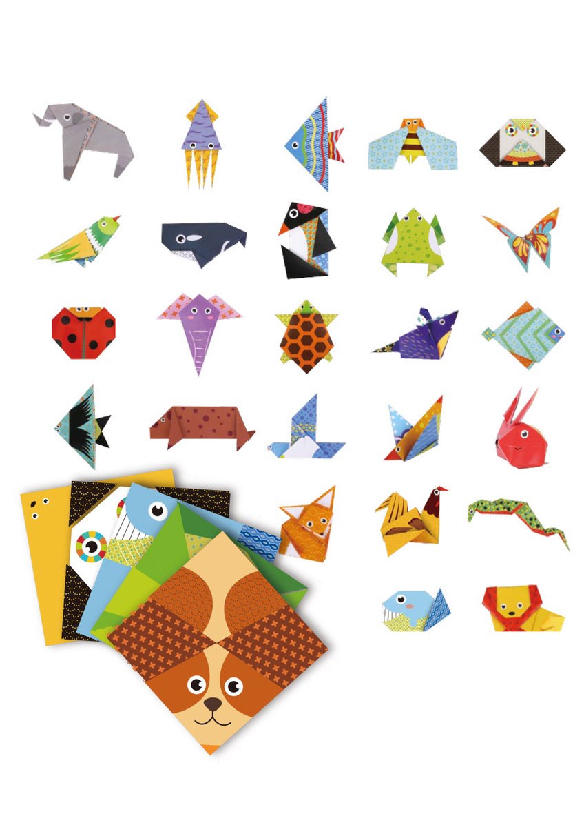 ORIGAMI ANIMALS CRAFT KIT 