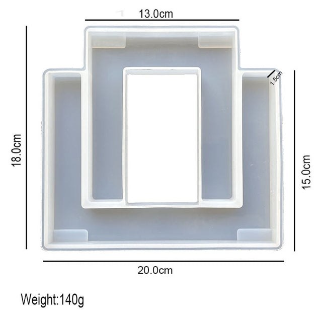 Outdoor Folding Table Silicone Mould Kit Resin Moulds