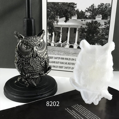 Owl Silicone Mould for Resin Casting Resin Mould