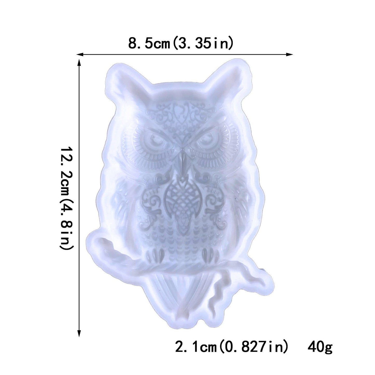 Owl Silicone Mould for Resin Casting Resin Mould