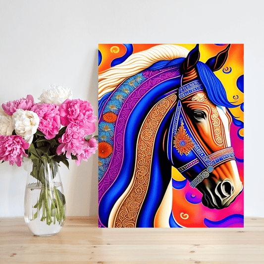 Paint By Numbers Kit - Vivid Horse