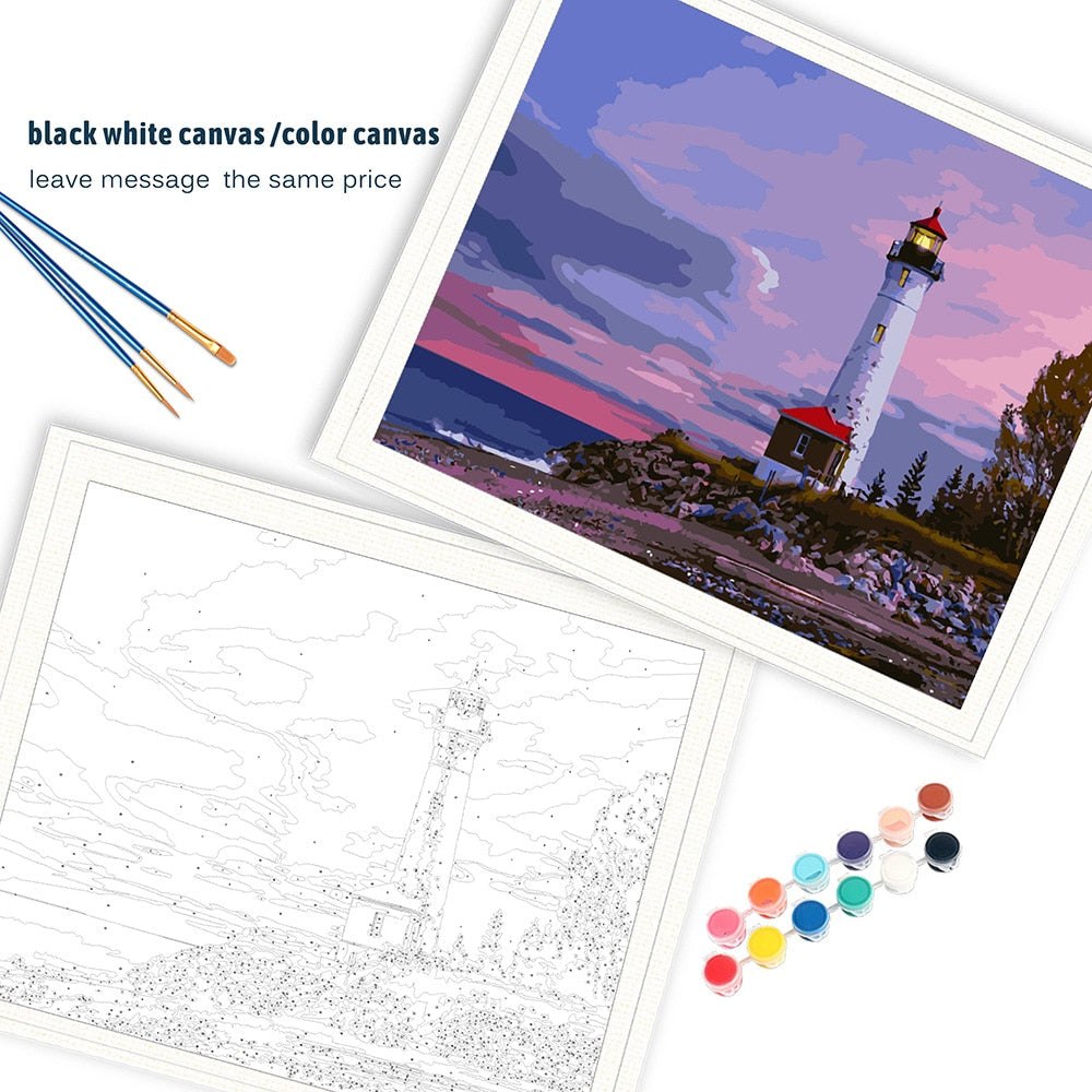 Paint By Numbers Kits - Blue Ocean 