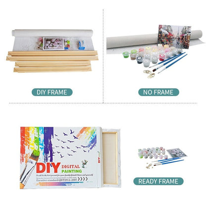 Paint By Numbers Kits - Sandy Beach 