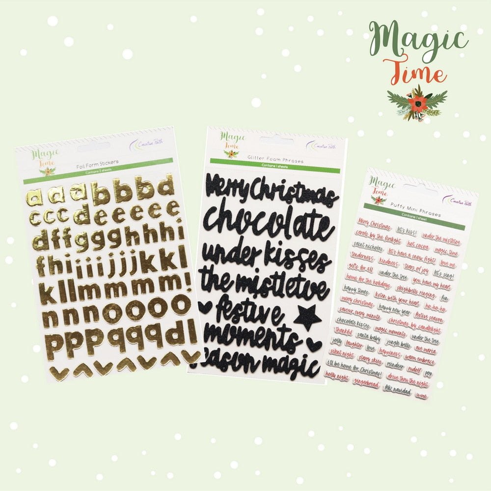 Paper Crafts Scrapbooking Value Pack - Magic Christmas