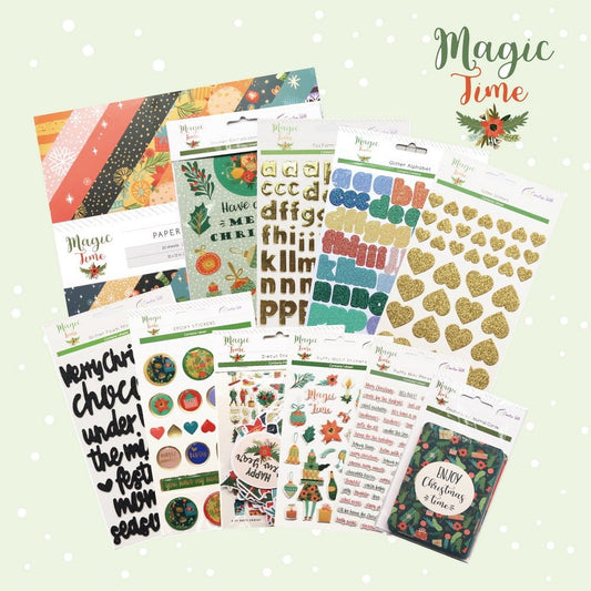 Paper Crafts Scrapbooking Value Pack - Magic Christmas