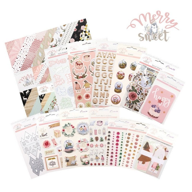 Paper Crafts Scrapbooking Value Pack - Merry Sweet Christmas