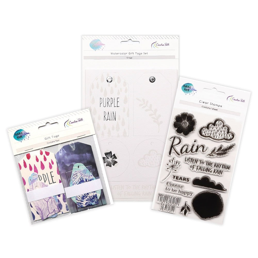 Paper Crafts Scrapbooking Value Pack - Purple Rain