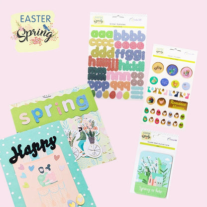 Paper Crafts Scrapbooking Value Pack - Spring Easter