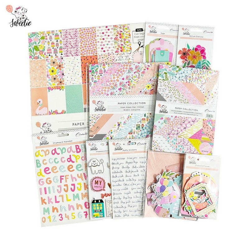 Paper Crafts Scrapbooking Value Pack - Sweetie