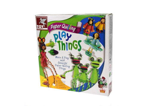 PAPER QUILLING PLAY THINGS CRAFT KIT 