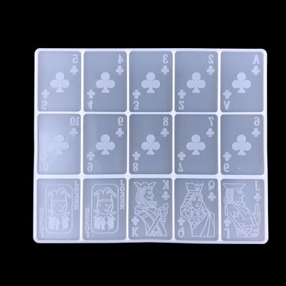 Playing Cards Epoxy Resin Silicone Mould Set 