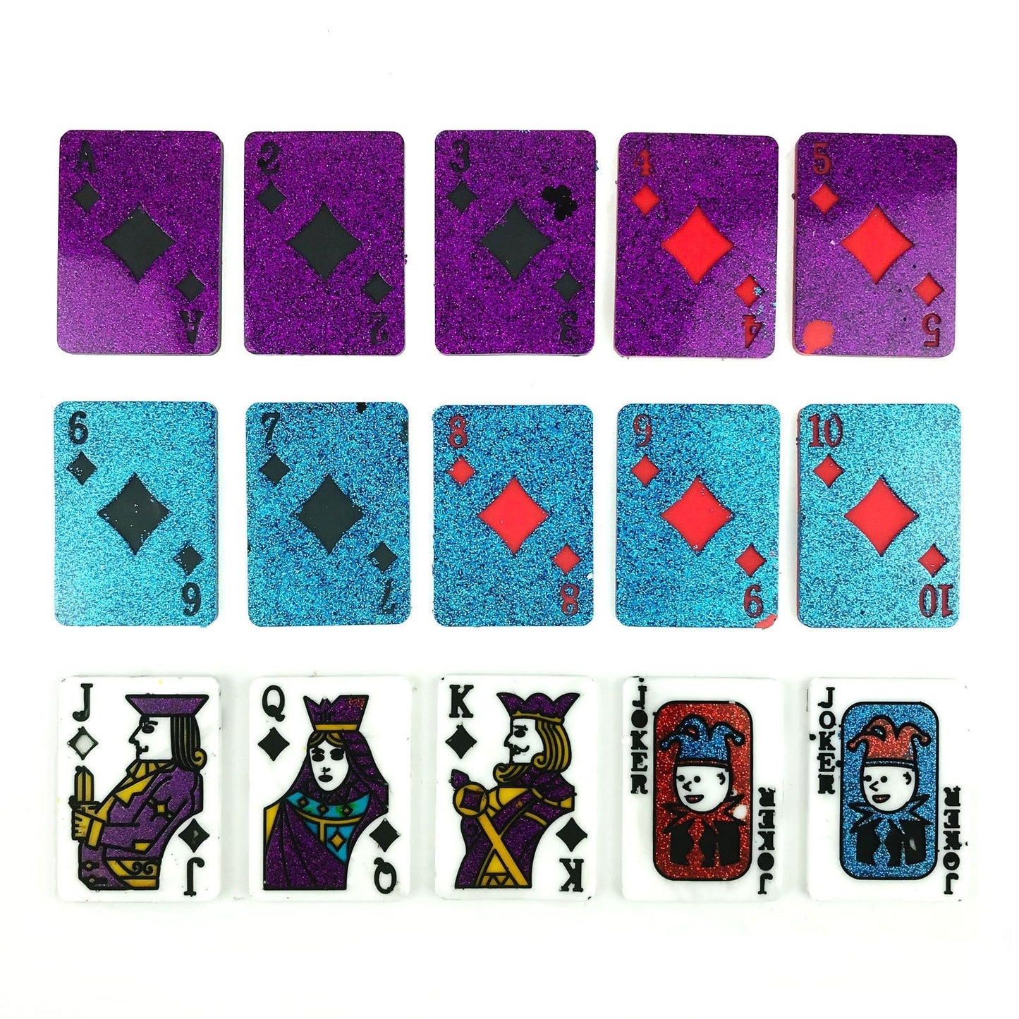 Playing Cards Epoxy Resin Silicone Mould Set 