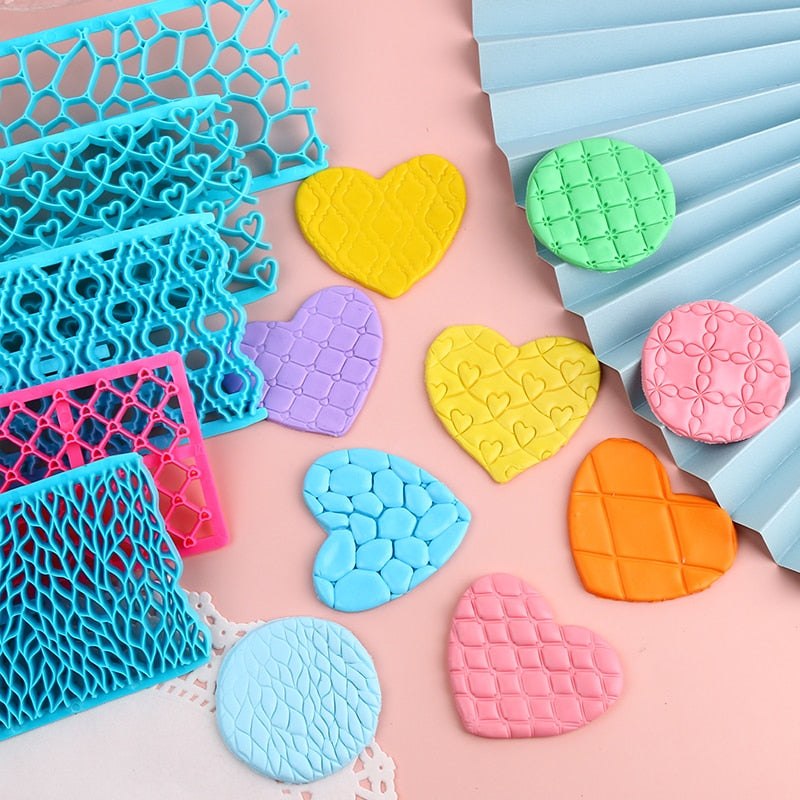 Polymer Clay Embossing Stamp Texture Tools