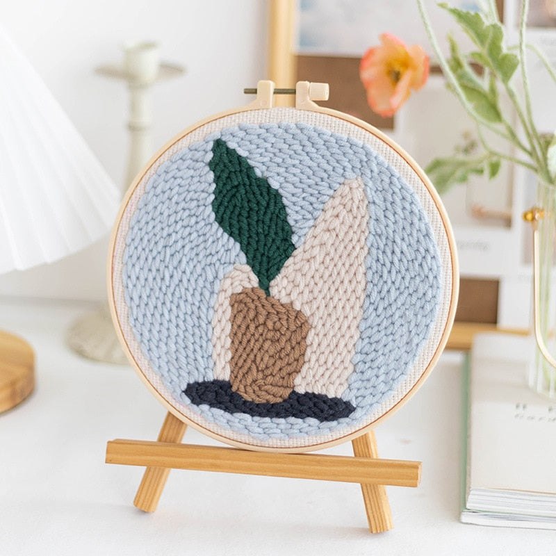 Punch Needle Embroidery Kits for Beginners - Cool Boho Embroidery