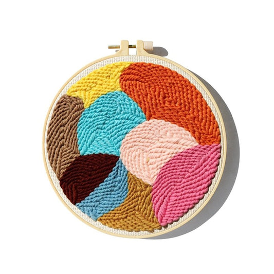 Punch Needle Starter Kits - Balls of Colour Embroidery
