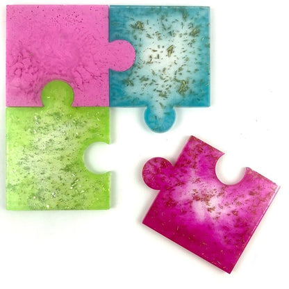 Puzzle Piece Coaster Epoxy Resin Mould Resin Mould