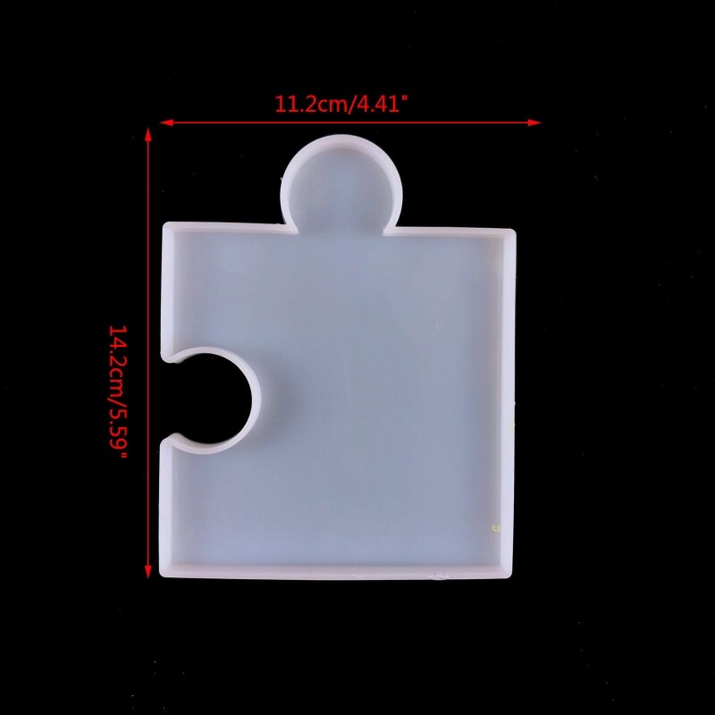 Puzzle Piece Coaster Epoxy Resin Mould Resin Mould