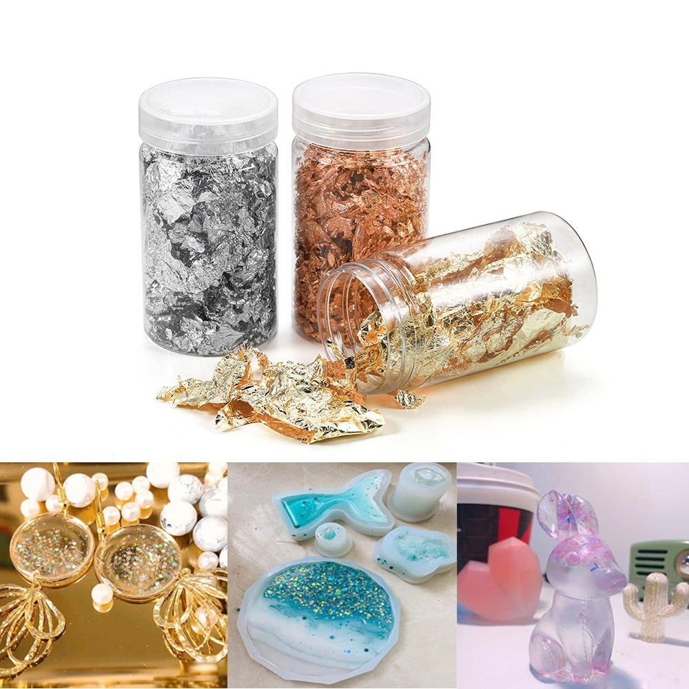 Resin Epoxy Foil Flakes 