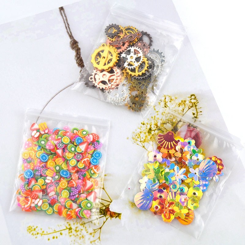 Resin Fluid Art Embellishment Mix In Starter Pack