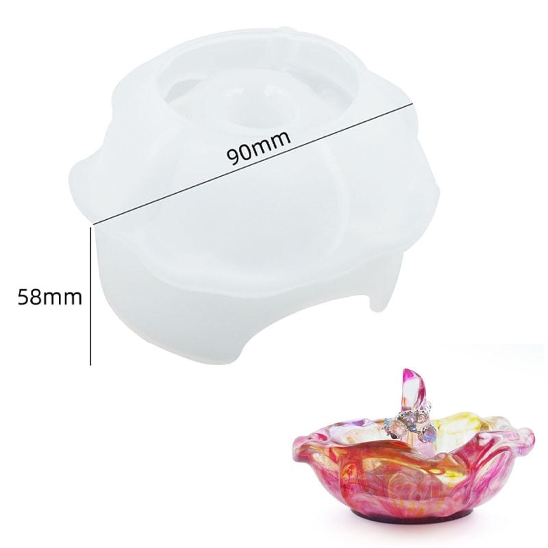 Ring Holder Dish Resin Silicone Mould Resin Mould