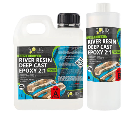 River Epoxy Resin Deep Cast 2:1 - 1.5 Litre Kit