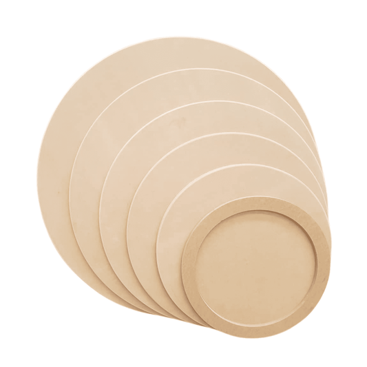 Round Resin Porthole Boards 2 x Pack Blanks
