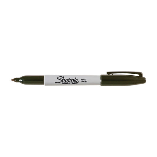 SHARPIE Fine Point Permanent Marker Black Box of 12 & Garden > Home Office Accessories