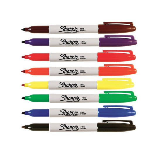 SHARPIE Permanent Marker FP Fashion Pack of 8 & Garden > Home Office Accessories
